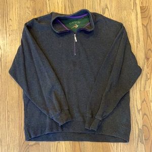 Orvis Cotton 1/4 Zip Sweatshirt